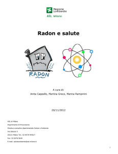 Radon e salute