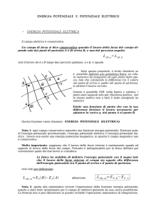 Il potenziale elettrico ()