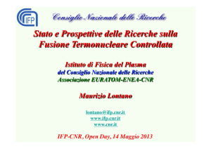 MLontano IFP-CNR 14_05_2013 fusione