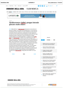 ultimaora - flash news 24 Corriere della Sera
