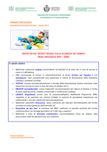 comunicato sicurezza aprile 2015