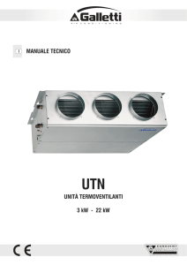 UNITÀ TERMOVENTILANTI 3 kW