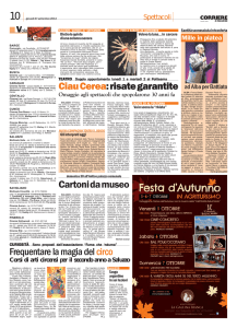 Corriere di Saluzzo - Associazione Arturo Toscanini