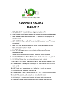 rassegna stampa 16-03-2017