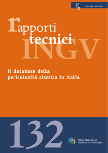 Il database della pericolosità sismica in Italia