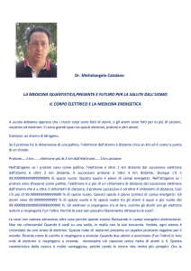 Dr. Michelangelo Catalano - Psicomedicina Quantistica