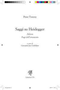 Saggi su Heidegger