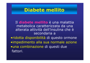 Il Diabete Mellito