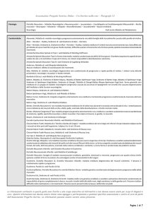 Distrofia Muscolare, Malattie Neurologiche e Neuromuscolari.