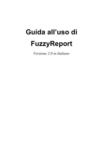 Manuale FuzzyReport 2.03 pdf