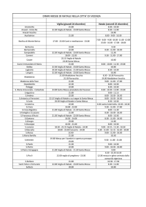 + ALLEGATO: Vicenza orari messe di Natale 2015