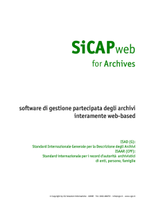SICAPWeb for Archives