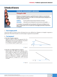 Triangoli e SMS - Zanichelli online per la scuola