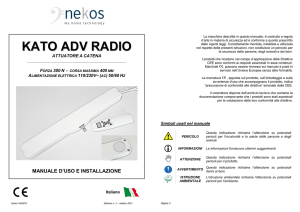 manuale di istruzioni