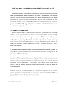 Derivazione del modello circuitale 1