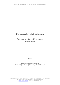 Raccomandazioni di Assistenza 2002