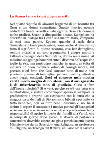 La Samaritana ei suoi cinque mariti Nel quarto