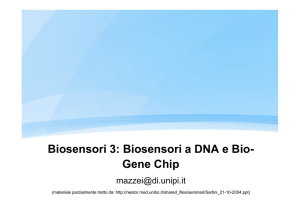 Biosensori 3 - Daniele Mazzei