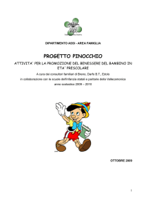 progetto pinocchio - ASL Vallecamonica