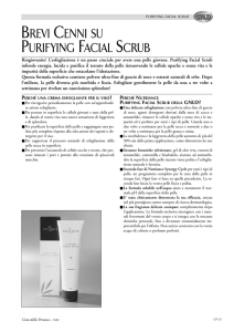 BREVI CENNI SU PURIFYING FACIAL SCRUB