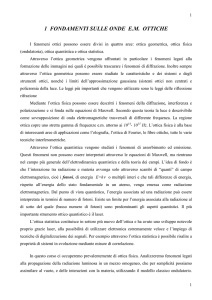 Fondamenti di teoria delle onde