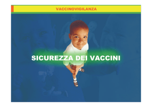 sicurezza dei vaccini