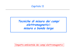 Tecniche di misura dei campi elettromagnetici: misura a banda larga