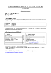 LICEO SCIENTIFICO STATALE "G. GALILEI"