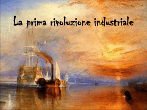 La prima rivoluzione industriale