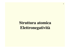 2. Atomo e struttura elettronica