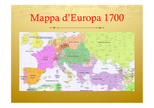 situazione europea nel 1700 e influenza dell`Illuminismo