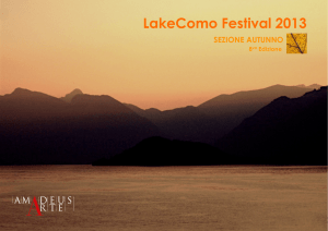 LakeComo Festival 2013