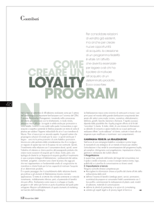 program loyalty