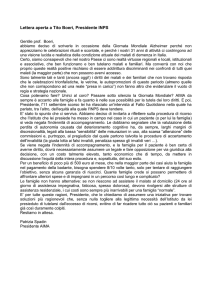 Lettera aperta al Presidente dell`INPS, Tito Boeri.