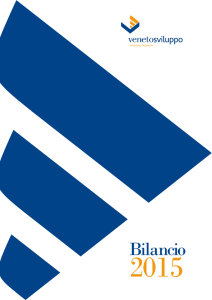 Bilancio Veneto Sviluppo 2015