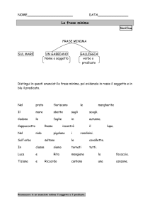 La frase minima