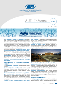 A.F.I. Informa 1-2016
