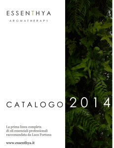Microsoft PowerPoint - CATALOGO 2014 ESSENTHYA [modalit\340