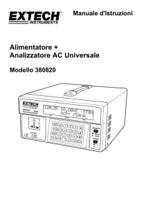 Alimentatore + Analizzatore AC Universale