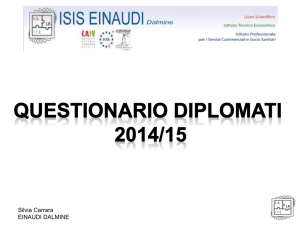 Questionario diplomati 2014