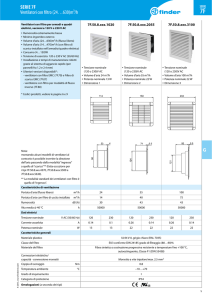 G SERIE 7F Ventilatori con filtro (24…630)m³/h