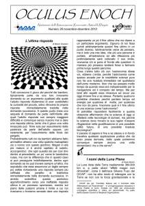 num.26 Novembre-Dicembre - Associazione Ravennate Astrofili