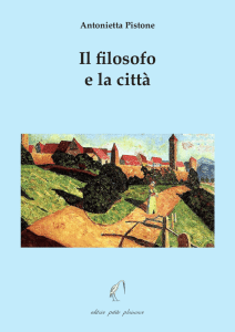 Il filosofo e la città - Editrice Petite Plaisance