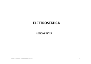 elettrostatica - Fisicapertutti
