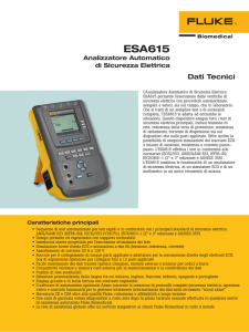 ESA615 - SLT Strumenti di misura per apparecchi elettromedicali