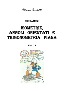 isometrie, angoli orientati e trigonometria piana