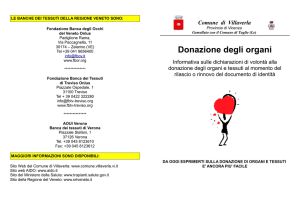 Donazione degli organi