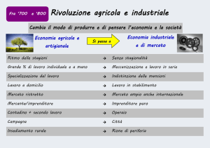 Rivoluzione agricola e industriale