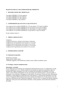 RIASSUNTO DELLE CARATTERISTICHE DEL PRODOTTO 1