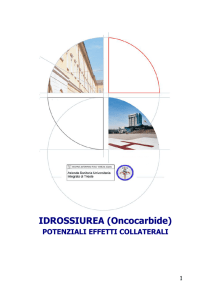 Idrossiurea - Ospedali riuniti di Trieste